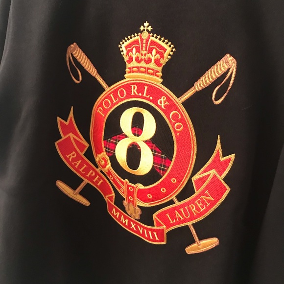 Ralph Lauren NEW spectacular fleece shirt, Red Label, NWT, Large - Picture 4 of 12